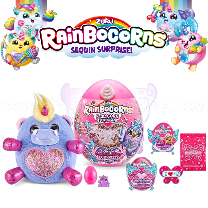 *Zuru Rainbocorns Farycorn     hippo 9238 